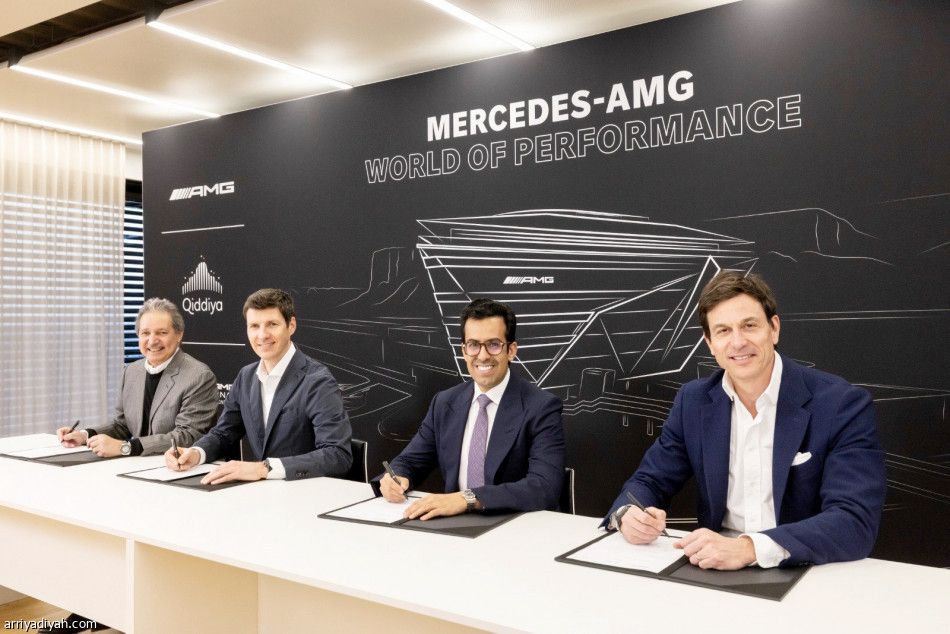 على أرض القدية.. أول «عالم مرسيدس AMG» بـ45 ألف متر مربع