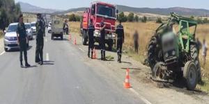 الجلفة.. وفاة شخص في حادث اصطدام بين سيارة وجرار - عرب بريس