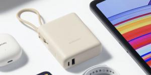 شاومي تطلق جهاز باور بانك جديد بقوة 165 واط مع كابل USB-C مدمج وإصدار أصغر بقدرة 33 واط - عرب بريس