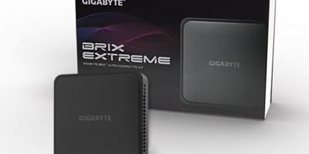 حاسب صغير من Gigabyte Brix بمعالج Ryzen ومنافذ متعددة - عرب بريس