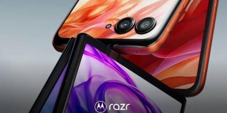 Motorola Razr الجديد يظهر لمنافسة هواتف سامسونج القابلة للطي - عرب بريس