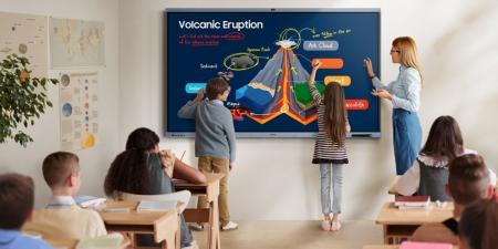سامسونج تدمج الذكاء الاصطناعي وأندرويد في شاشاتها التفاعلية المخصصة للتعليم - عرب بريس