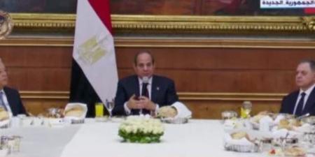 الرئيس السيسي: بناء الدول يحتاج جهدا وتضحية وعملا وإخلاصا وتوفيقا - عرب بريس