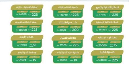 بر لينة تنفذ مشروعات خيرية بقيمة (3,035,540) ريالًا خلال 2024 - عرب بريس