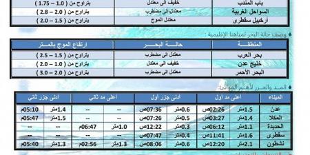 حالة الطقس ودرجات الحرارة في اليمن اليوم الأربعاء 5 فبراير 2025 - عرب بريس