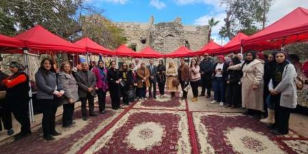 معرض مشغولات تراثية بأيدي المرأة الفلسطينية في الإسكندرية - عرب بريس