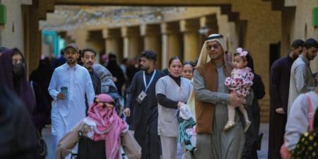 صور.. حي السفارات بالرياض يروي "حكاية مجد" في يوم التأسيس - عرب بريس