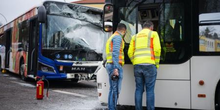 صور| إصابة 30 شخصًا بينهم أطفال في حادث تصادم حافلتين في ألمانيا - عرب بريس