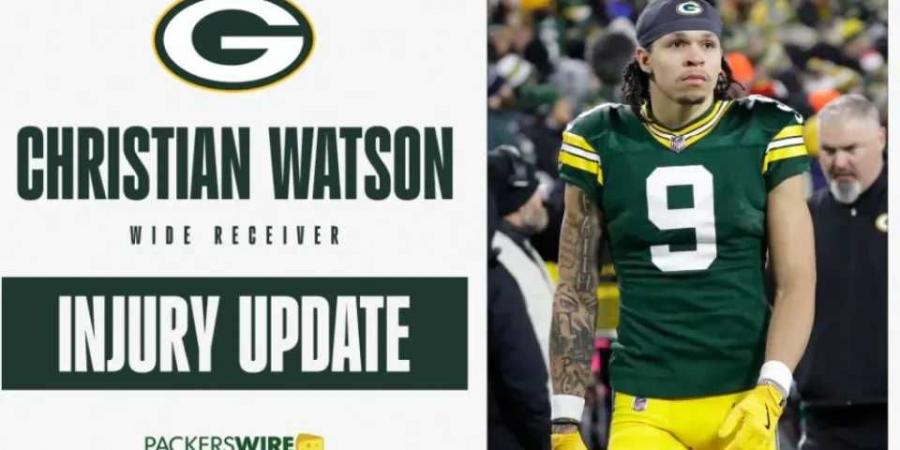 Packers Christian Watson Suffers Knee Injury, Status for Playoffs Uncertain - عرب بريس