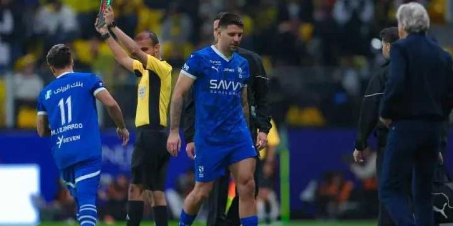 شاهد إصابة ميتروفيتش في مباراة الهلال والاتحاد ومدة غيابه ودخول البديل كاس خادم الحرمين - عرب بريس