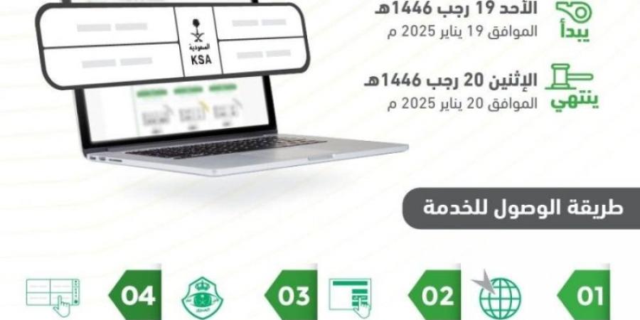 المرور يطرح اليوم مزاد اللوحات المميزة عبر أبشر - عرب بريس