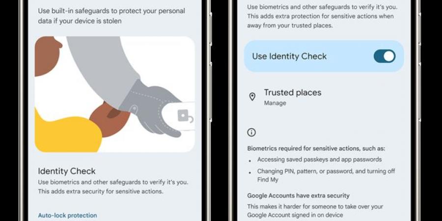 جوجل تكشف عن ميزة التحقق من الهوية لحماية هواتف اندرويد من السرقة - عرب بريس
