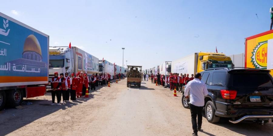 معلومات الوزراء يرصد جهود مصر في دعم غزة بآلاف الأطنان من المساعدات الإغاثية - عرب بريس