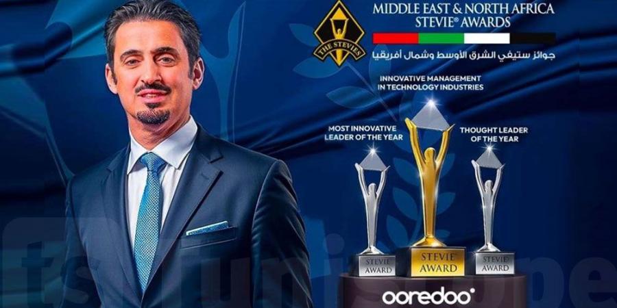 منصور راشد الخاطر، الرئيس التنفيذي ل Ooredoo تونس، يفوز بثلاث جوائز في جوائز ستيفي الشرق الأوسط وشمال أفريقيا 2025 - عرب بريس