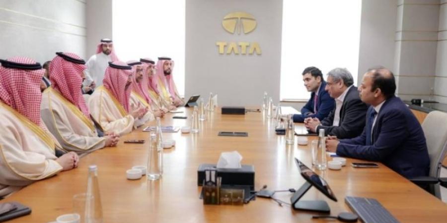 الخريف يبحث مع مجموعة TATA الهندية فرص التعاون في الصناعات العسكرية والطيران والإلكترونيات - عرب بريس