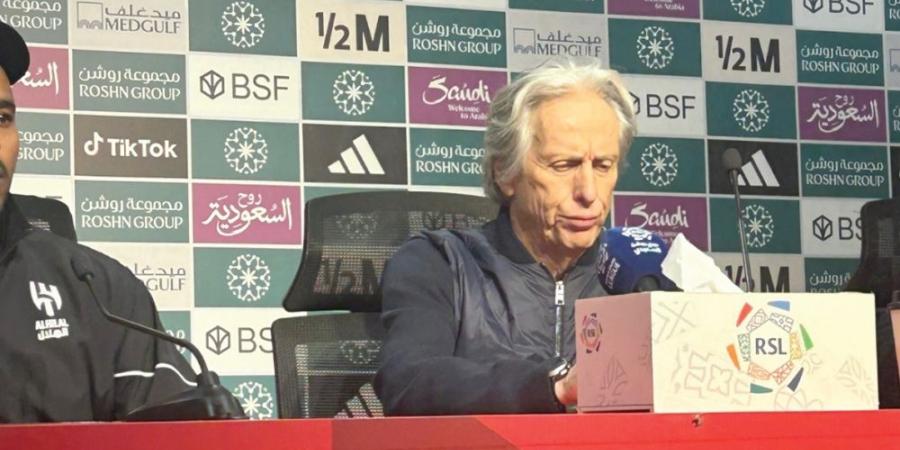 جيسوس: لست راضيًا عن التعادل أمام ضمك.. والهلال فقد تركيزه بعد اهدار ركلة الجزاء - عرب بريس