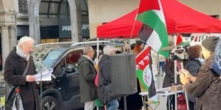 تظاهرات في ليون بفرنسا تندد بخطة ترامب لتهجير الفلسطينيين.. فيديو - عرب بريس