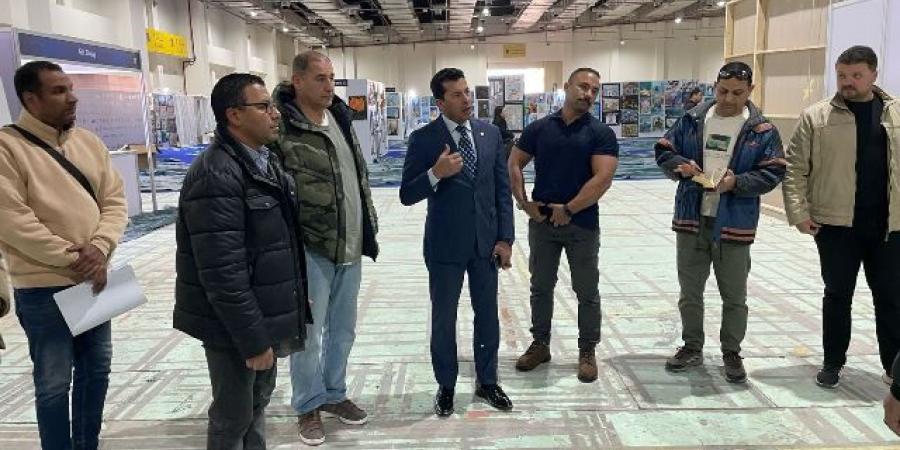 وزير الشباب يتفقد الاستعدادات النهائية لافتتاح معرض sports expo - عرب بريس